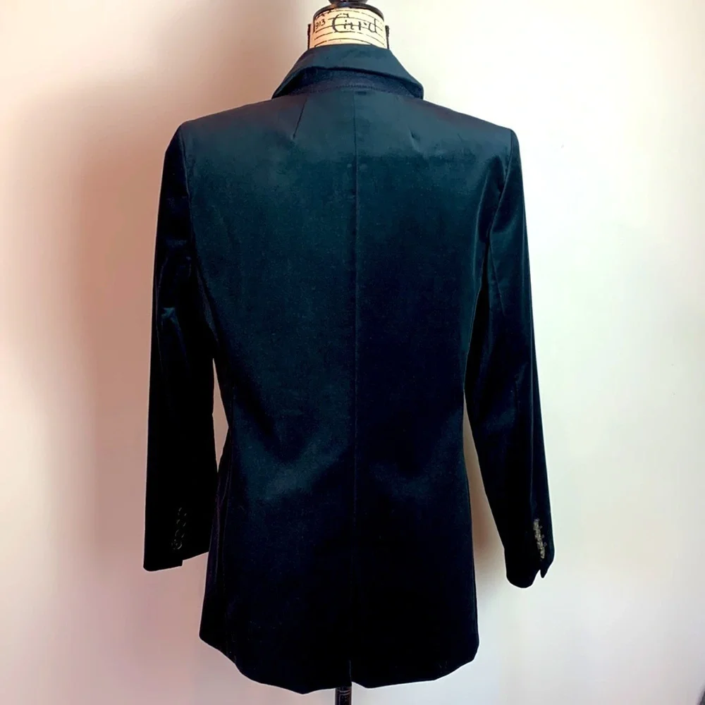 J. Crew Willa Blazer in Stretch Velvet NEW! - Picture 11 of 13